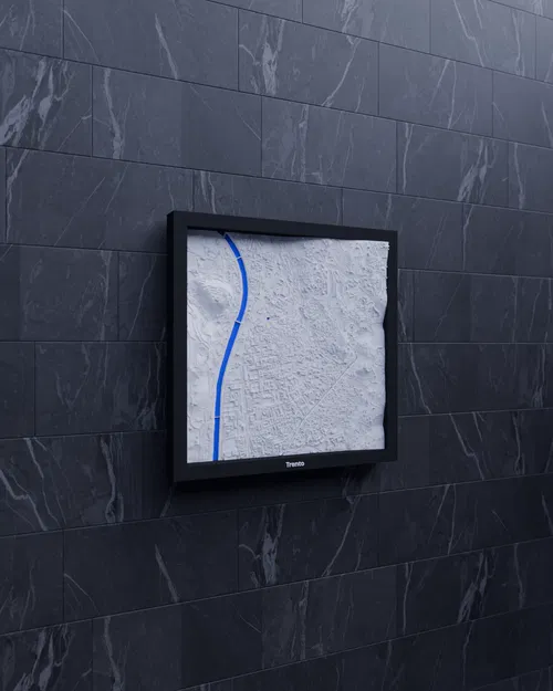 Trento, Ý - Mô hình thu nhỏ 3D địa hình - Image 3