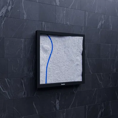 Trento, Ý - Mô hình thu nhỏ 3D địa hình