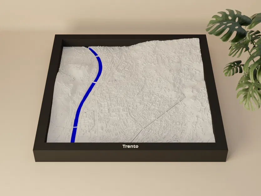 Trento, Ý - Mô hình thu nhỏ 3D địa hình - Image 4