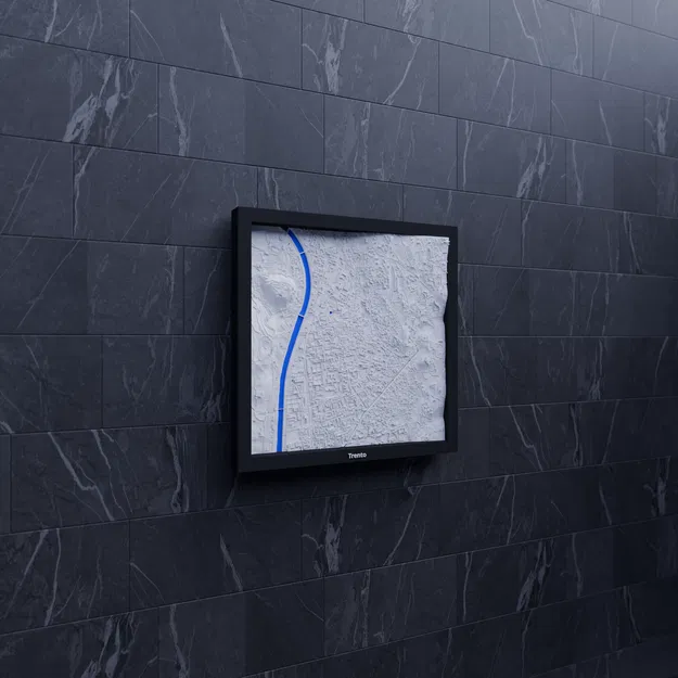 Trento, Ý - Mô hình thu nhỏ 3D địa hình - Image 6