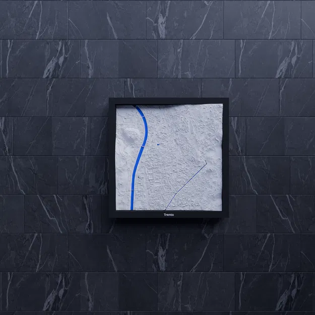 Trento, Ý - Mô hình thu nhỏ 3D địa hình - Image 7