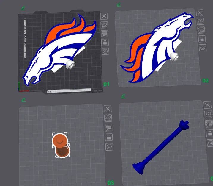 Wand thẻ tín dụng tap to pay Broncos - Image 1