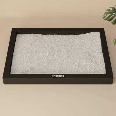 Prishtinë, Kosovo - 3D Miniature