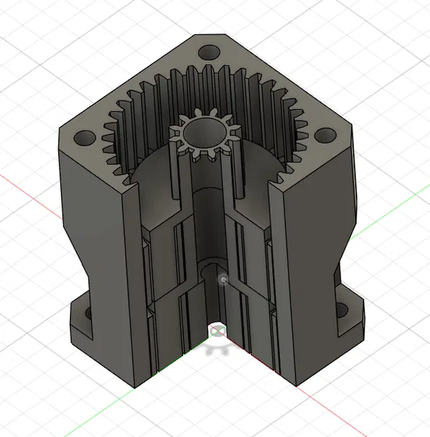 Hộp giảm tốc xếp chồng NEMA 17, tỉ lệ 1:4 mỗi tầng - Image 5