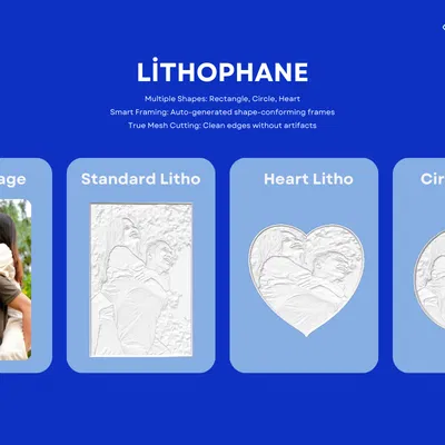 Lumina: Trình tạo Lithophane & Spiral Art “đỉnh” nhất