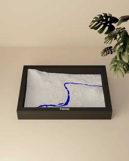 Trebinje, Bosnia và Herzegovina - Mô hình thu nhỏ 3D địa hình - Image 2