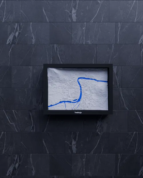 Trebinje, Bosnia và Herzegovina - Mô hình thu nhỏ 3D địa hình - Image 6