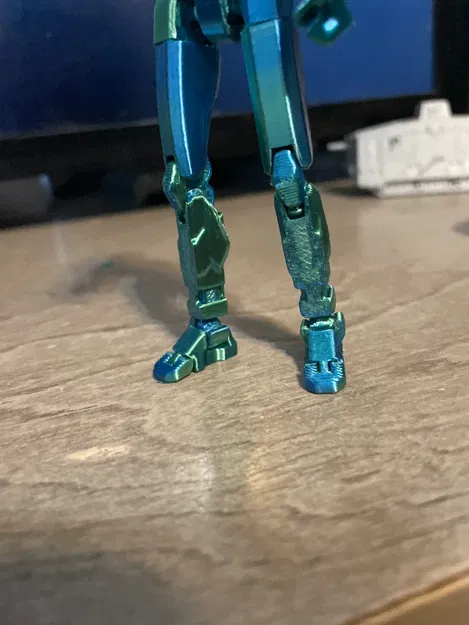 Giáp Chân Nặng Cho Mô Hình Action Figure - In 3D Dễ Dàng - Image 2