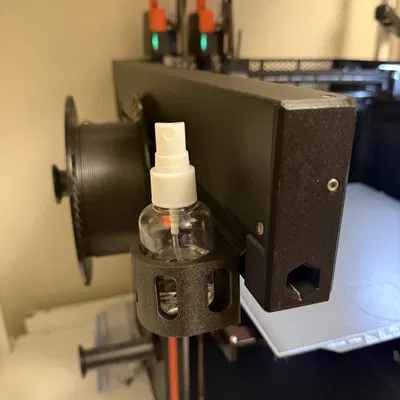 Giá kẹp chai xịt cồn cho Prusa XL