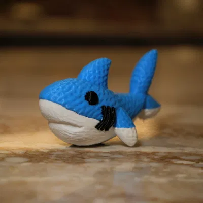 Cá Mập Knitted Mini (Knitted Shark)