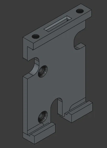 Ngàm gắn E3D Hemera cho TronXY X5S (TronXY X5S E3D Hemera Mount) - Image 1