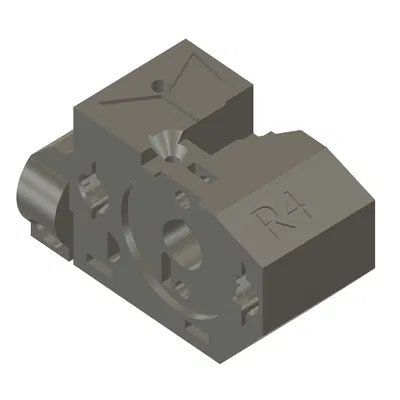 MMU3 Selector R4 với vát mép lớn (big chamfer)