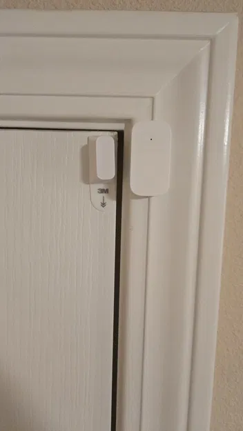 Ngàm gắn cảm biến cửa Aqara Zigbee (dùng 3M Command Strips) - Image 1