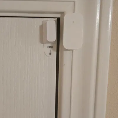 Ngàm gắn cảm biến cửa Aqara Zigbee (dùng 3M Command Strips)