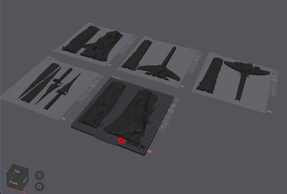 Mô Hình 3D Kiếm Wildfire Mark Cosplay Wuthering Waves - Vũ Khí Lupa - Image 2