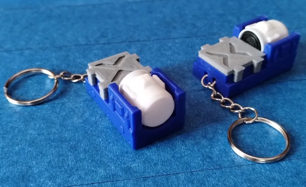 Móc khóa máy rung Shaker - Không dùng hệ multicolor - Image 3