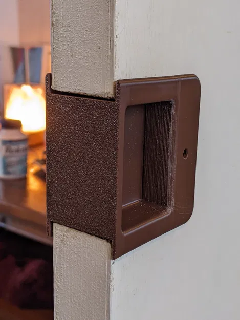 Tay nắm cửa lùa âm tủ thay thế tiện lợi - Image 2