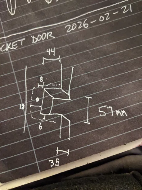 Tay nắm cửa lùa âm tủ thay thế tiện lợi - Image 4