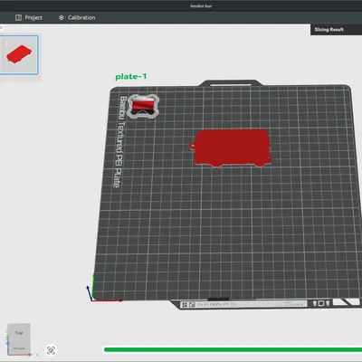 Móc Khóa Xe Buýt Hai Tầng London Độc Đáo
