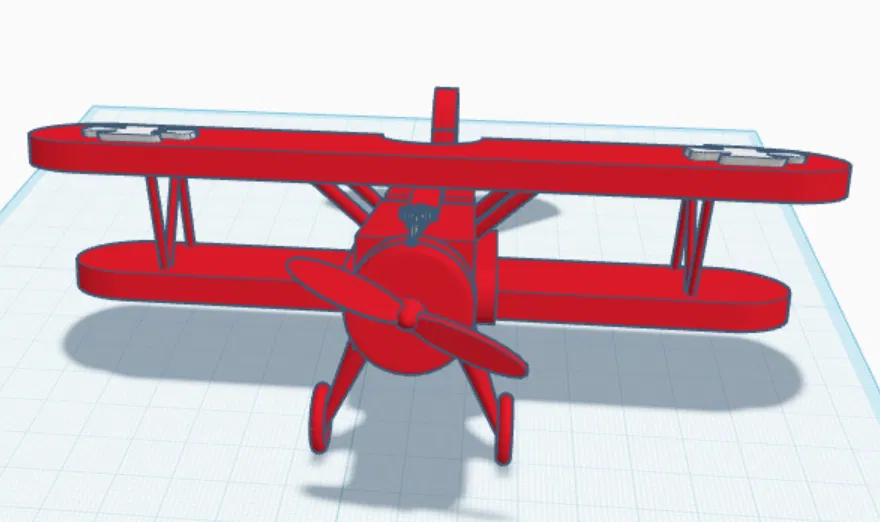 Mô hình máy bay tiêm kích Follker DR1 Đức Thế chiến I - Image 2