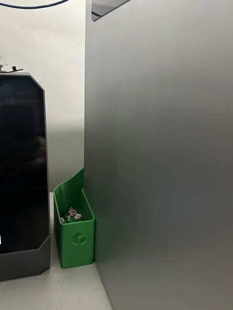 Máng xả “poop chute” & thùng purge cho Qidi Q2 (Qidi logos) - Image 4