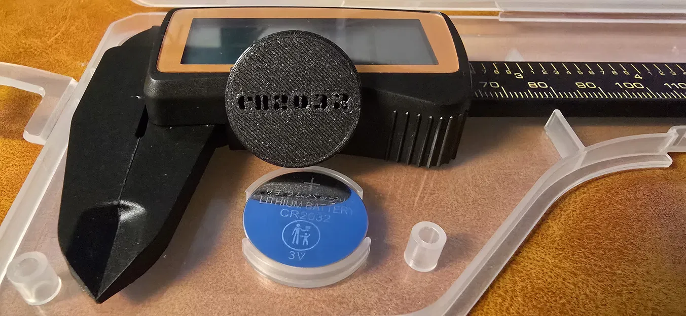 Nắp đậy pin CR2032 cho thước cặp kỹ thuật số - Image 1