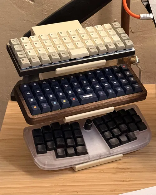 Giá Đỡ Bàn Phím Cơ 3 Tầng - Trưng Bày Gọn Gàng - Image 2