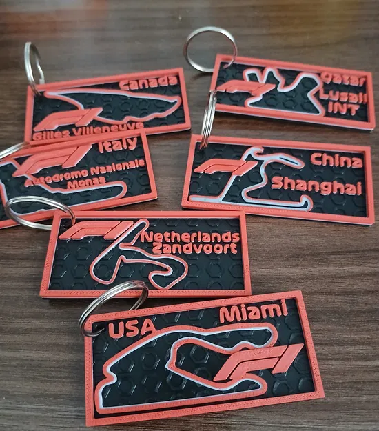 Móc Khóa Đường Đua F1 - Quà Tặng Độc Đáo Cho Fan Tốc Độ - Image 3