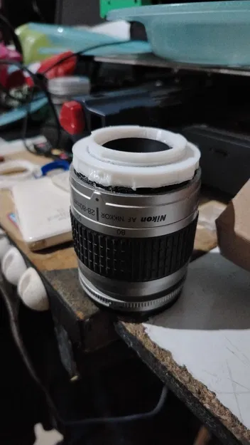 Adapter Nikon F sang Four Third (KHÔNG phải Micro Four Third m43) - Image 1