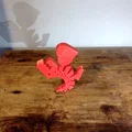Khủng Long T-Rex Thân Tim In 3D - Quà Tặng Valentine Độc Đáo - Thumbnail 2
