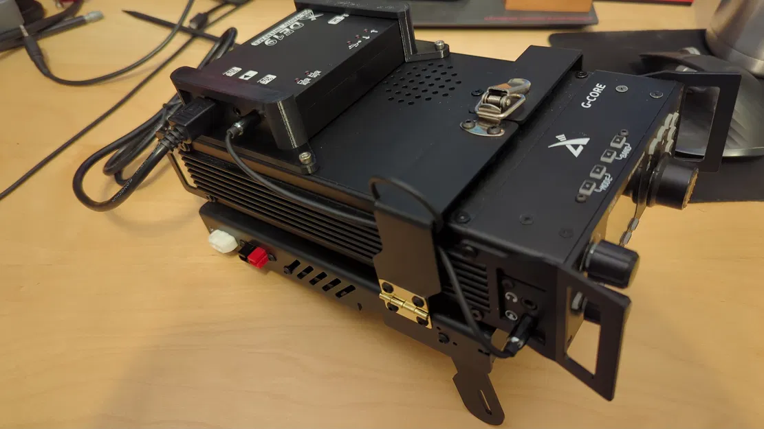 Ngàm gắn DE19 cho Xiegu G90 (Xiegu G90 DE19 Mount) - Image 1