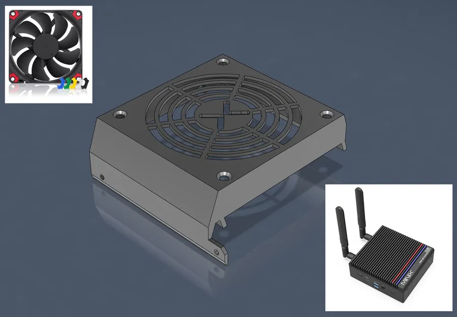 Vỏ quạt Noctua NF-A9x14 cho Minix NEO Z100-0dB - Image 1