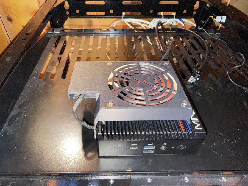 Ốp Noctua NF-A9x14 + cổng Ethernet cho Minix NEO Z100-0dB & Z300-0db - Image 1