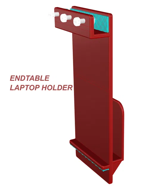 Kệ Treo Laptop Gọn Gàng Bên Bàn Phụ - Image 1