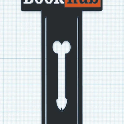 Kẹp Sách Đánh Dấu "Book Hub" In 3D Độc Đáo