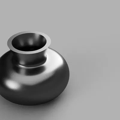 Bình Hoa 3D Đẹp - Trang Trí Nhà Cửa Độc Đáo