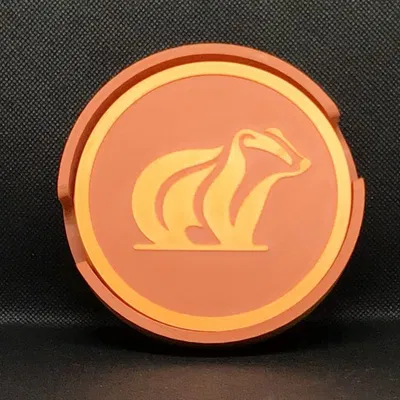 Bộ Đế Lót Ly Hình Thú Abstract