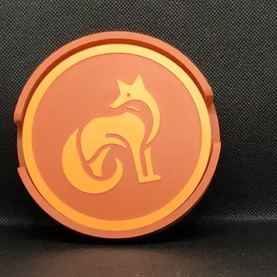 Bộ Đế Lót Ly Hình Thú Abstract