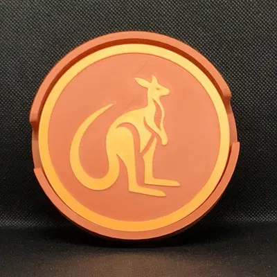 Bộ Đế Lót Ly Hình Thú Abstract