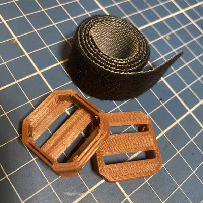 Ngàm gài dây Velcro cho openGrid (bản rộng 20mm)