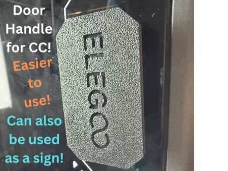 Tay nắm cửa cho máy in 3D ECC (Door Handle For ECC 3D Printer) - Image 1