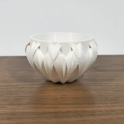 Chậu Petal kèm Đế (Nhỏ, tự tưới)