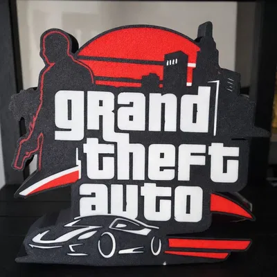 Đèn LED Trang Trí Grand Theft Auto (GTA) Độc Đáo Cho Game Thủ