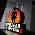 Đèn 3D Red Dead Redemption 2 - Trang Trí Phòng Game, Quà Tặng Fan - Thumbnail 3