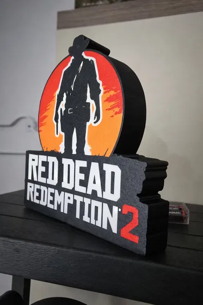 Đèn 3D Red Dead Redemption 2 - Trang Trí Phòng Game, Quà Tặng Fan - Image 4
