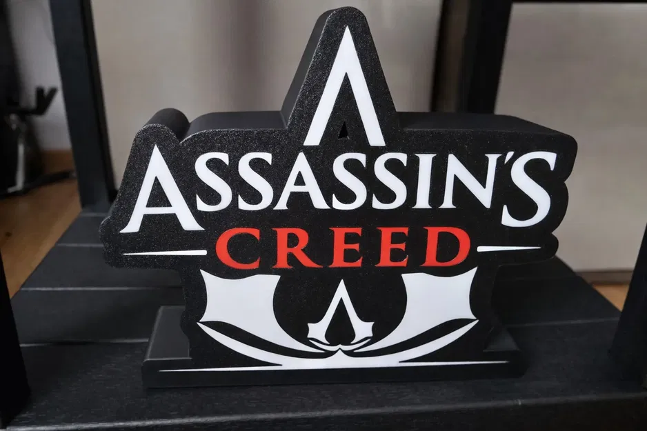 Đèn LED Tự Làm Logo Assassin's Creed Độc Đáo - Image 2