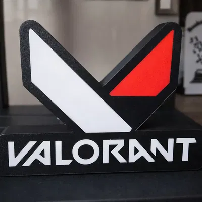 Đèn LED Biểu Tượng Valorant – Trang Trí Góc Gaming Độc Đáo