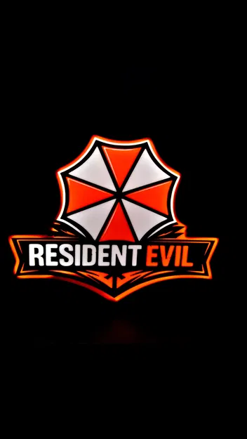 Đèn LED "Resident Evil" LightBox - Đồ trang trí game thủ độc đáo - Image 1
