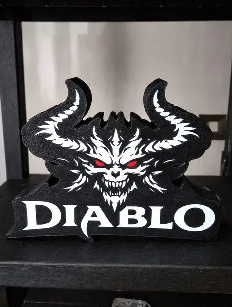 Đèn Hộp LED Diablo - Trang Trí Góc Gaming Siêu Ngầu - Image 2