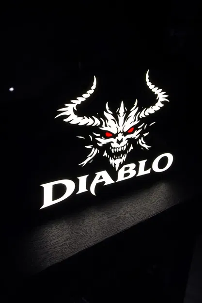 Đèn Hộp LED Diablo - Trang Trí Góc Gaming Siêu Ngầu - Image 3